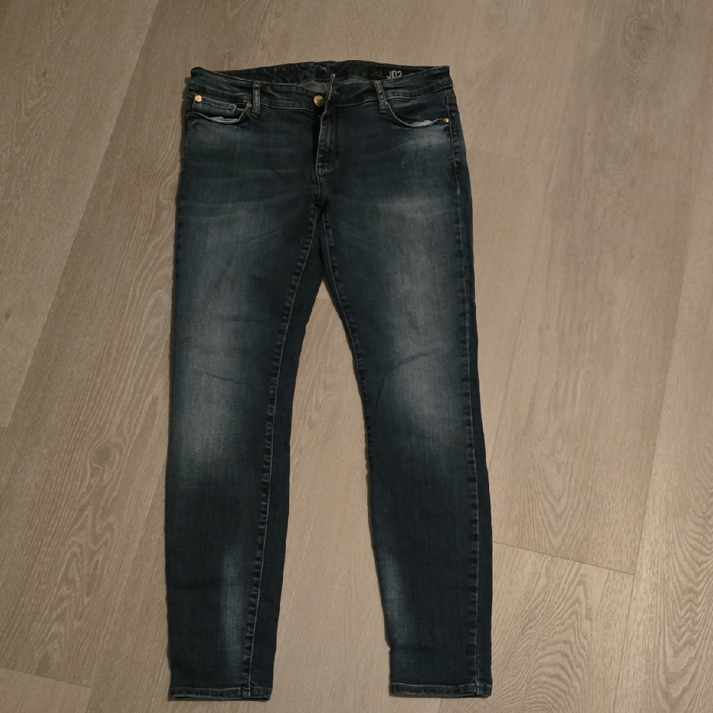 Armani Exchange Blue Skinny Jeans Sleek Fit